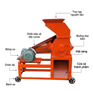 máy băm xơ dừa b350